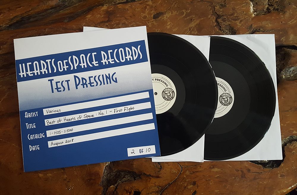 "Best of Hearts of Space, No. 1 - First Flight" Vinyl Test Pressings