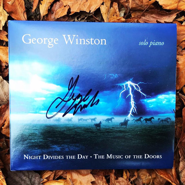 George Winston - Night Divides the Day: The Music of The Doors Autographed CDs
