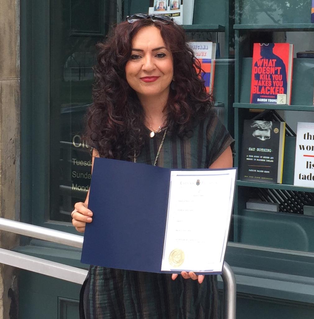 Mahsa Vahdat Day Proclaimed in Pittsburgh, Pennsylvania by Mayor William Peduto