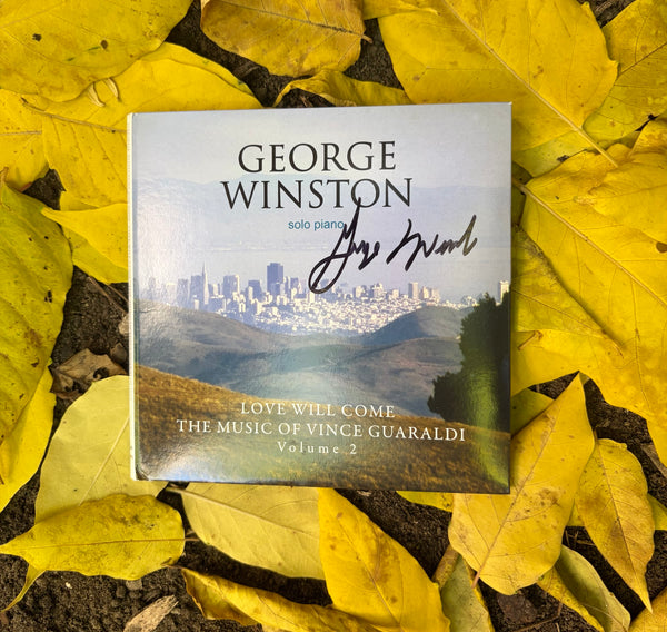 George Winston - Love Will Come: The Music Of Vince Guaraldi, Volume 2 - Autographed CD 2