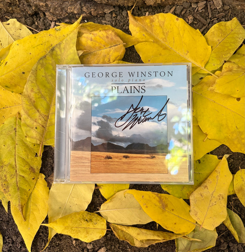 George Winston - Plains - Autographed CD 2
