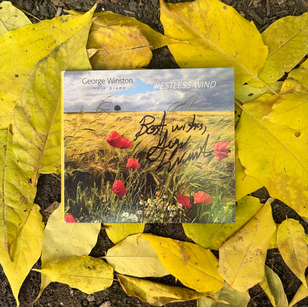George Winston - Restless Wind - Autographed CD 2