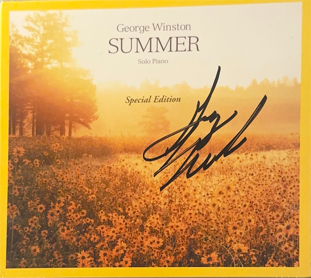 George Winston - Summer - Autographed CD 2