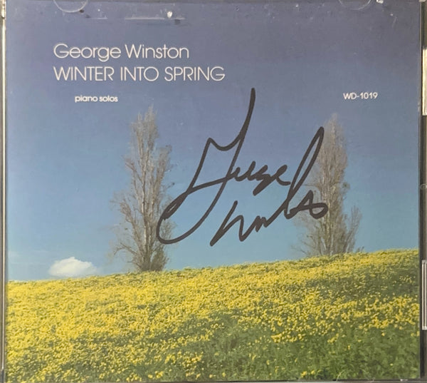 George Winston - Winter Into Spring - Autographed CD