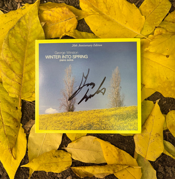 George Winston - Winter Into Spring: 20th Anniversary Edition - Autographed CD 2
