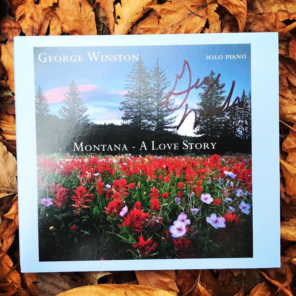 George Winston - Montana: A Love Story - Autographed CD
