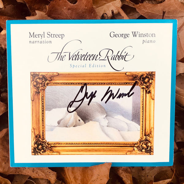 Meryl Streep & George Winston - The Velveteen Rabbit: Special Edition Autographed CD